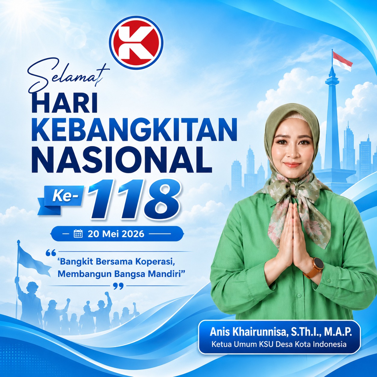 “Hari Kebangkitan Nasional: Bangkit Bersama Koperasi, Membangun Bangsa Mandiri”
