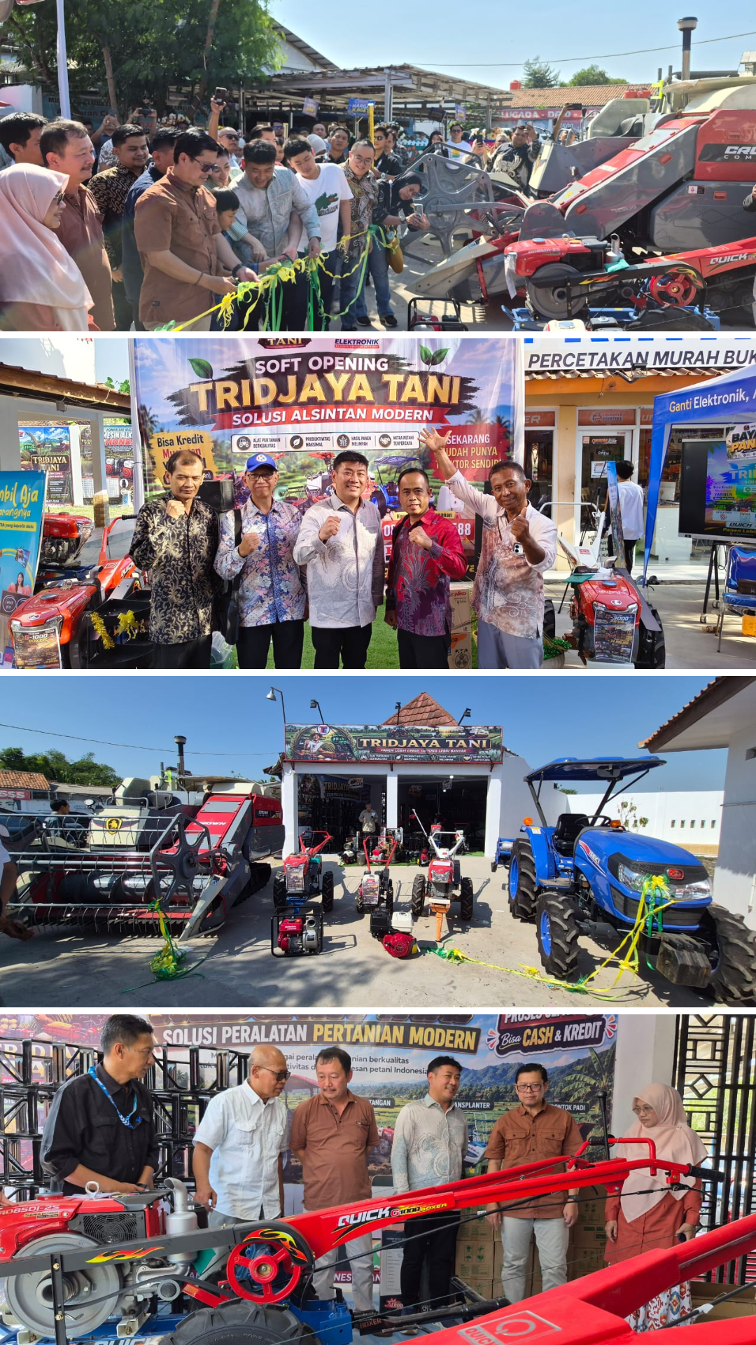 Perkuat Ekosistem Kemitraan Petani, KSU Desa Kota Indonesia Turut Sukseskan Soft Opening Tridjaya Tani